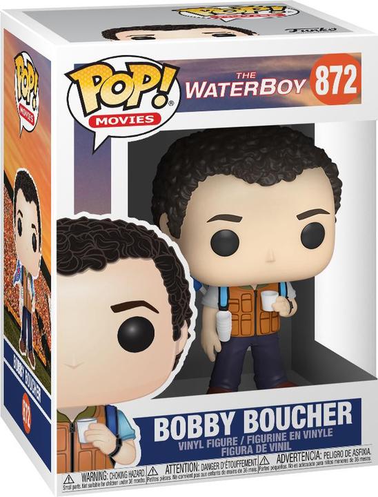 Actual product image Funko POP! Film Der Waterboy – Der Typ mit dem Wasserschaden, Bobby Boucher 872