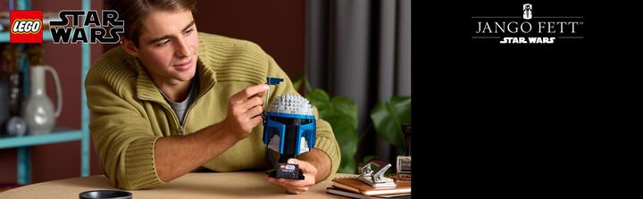 Produktbild LEGO Jango Fett™ Helm (75408, LEGO Star Wars)