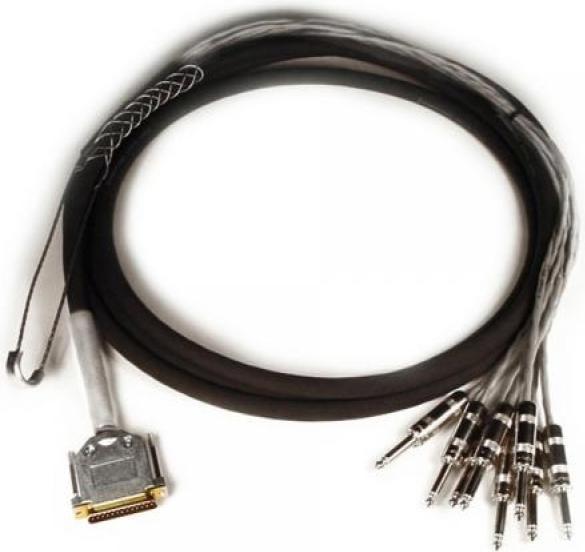 Actual product image Avid DigiSnake DB25-TS +4/-10 db Padded (3.60 m, 6.3mm jack)