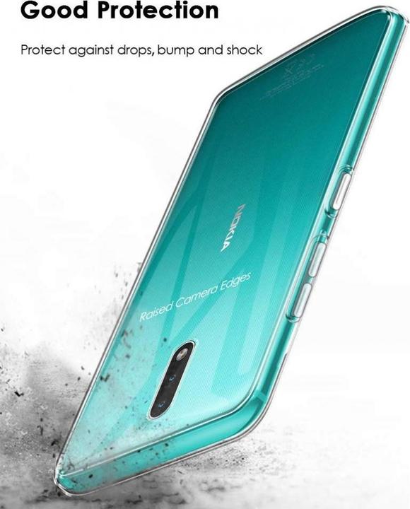 Image du produit Screenguard Étui souple Nokia 2.3 TPU Clear (Nokia 2.3)