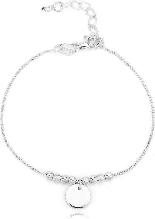 Leyda Armkette Plaquette (19.50 cm, Silber 925)
