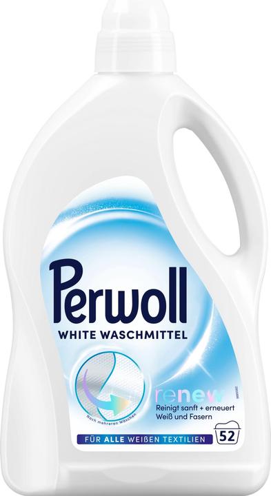Perwoll Renew Liquid White (52 Cicli di lavaggio, Gel)