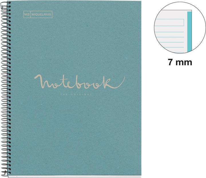 Immagine prodotto Maul ECO Emotions NB1 ECOBLUE RECYCLE HOR (A4, Righe, Copertina rigida)
