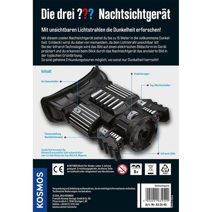 Actual product image Kosmos The Three??? - Night Vision Device