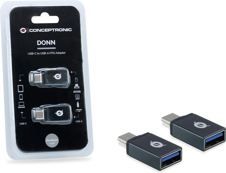Productafbeelding Conceptronic USB-C naar USB-A (USB 3.1, 3.20 cm)