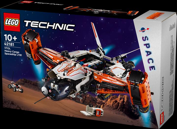 Produktbild LEGO VTOL Schwerlastraumfrachter LT81 (42181, LEGO Technic)