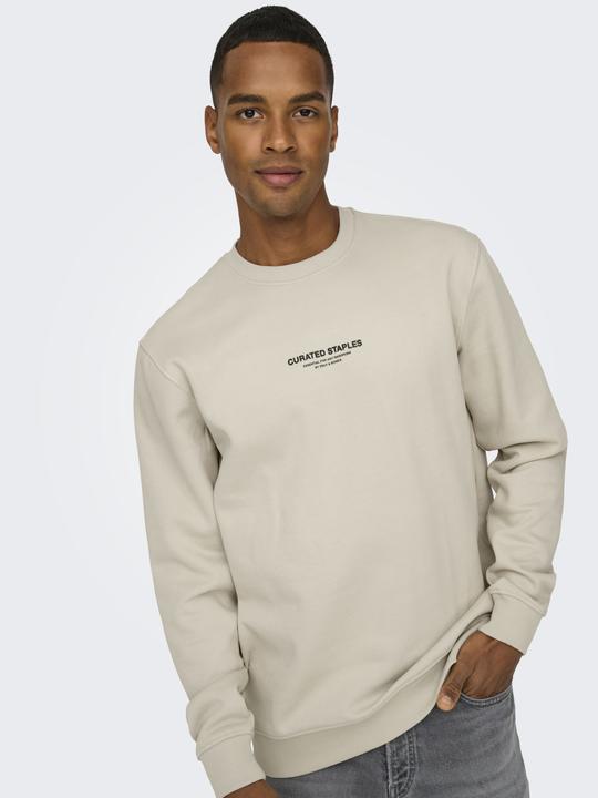 Produktbild Only & Sons Onscurated Reg Crew Neck Sweat Noos (XS)