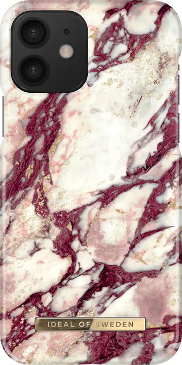 Actual product image iDeal Of Sweden Designer Hard Cover Calacatta Ruby Marble (Apple iPhone 12, Apple iPhone 12 Pro)