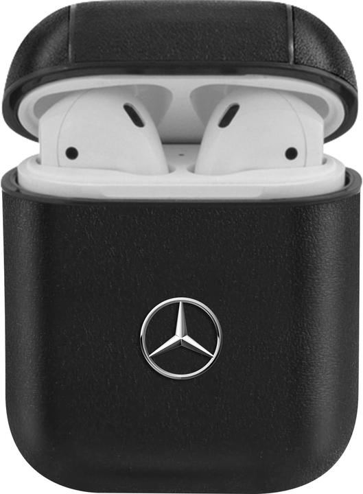 Mercedes-Benz MEA2CSLBK AirPods cover czarny/black Electronic Line (Kopfhörer Hülle)