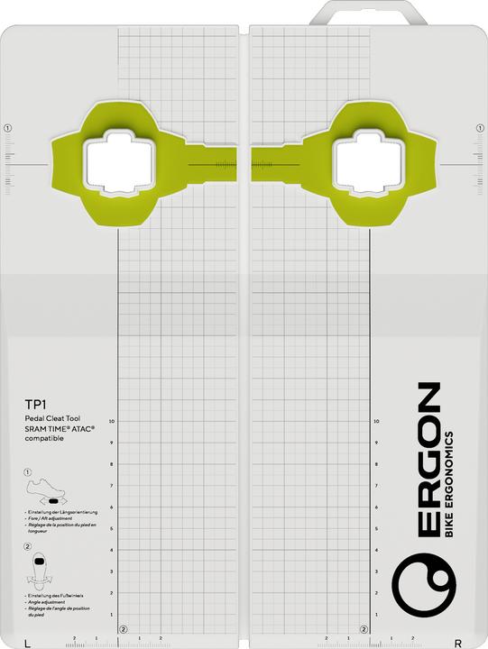 Nutritional values and ingredients Ergon Pedal Cleat Tool TP-1