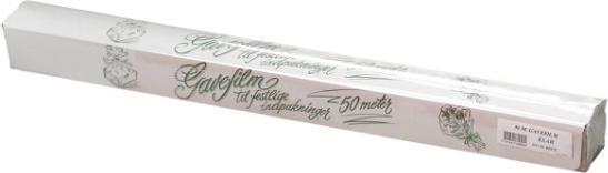 Antalis Cellofan 60 cm x50 m 25 my På rulle Klar,50 m/rl