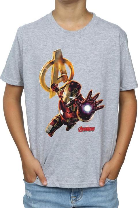 Image du produit - T-shirt IRON MAN POSE - Garçon (140, 146)