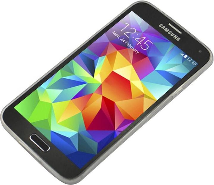 Produktbild König Design Handyhülle für Samsung Galaxy S5 Mini Schutzcase Backcover Bumper Transparent (Samsung Galaxy S5 Mini)