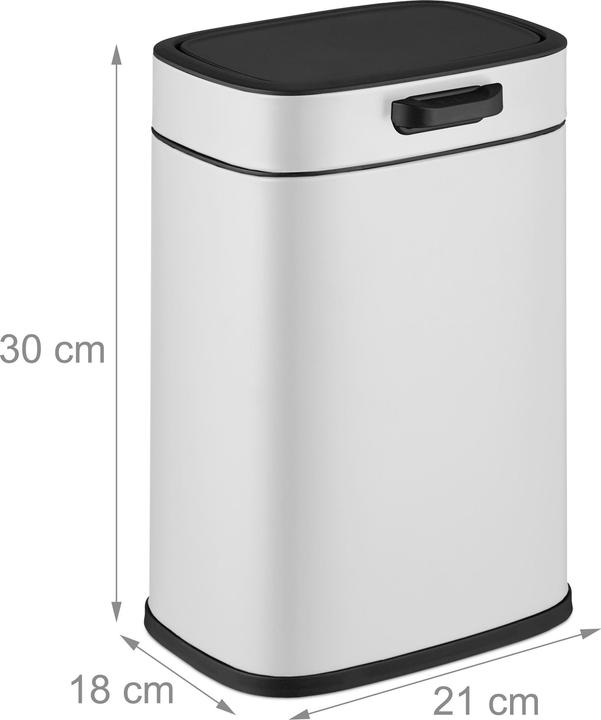 Actual product image Relaxdays kitchen bin (5 l)