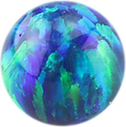 Image du produit Star Piercing Micro Boule Opale bleu (sans laiton, Acier chirurgical 316L)