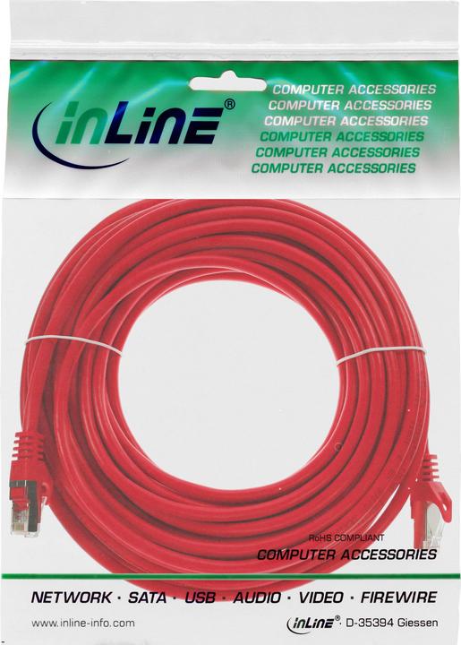 Produktbild InLine Patchkabel (SF/UTP, CAT5e, 20 m)