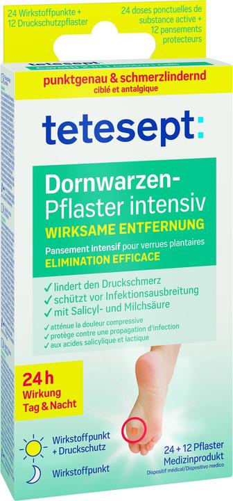 Tetesept Dornwarzen-Pflaster (12 x)