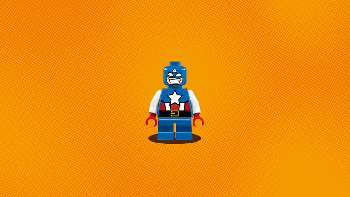 Image du produit LEGO Marvel Super Heroes Mighty Micros: Captain America contre Crâne Rouge (76065, LEGO Marvel)
