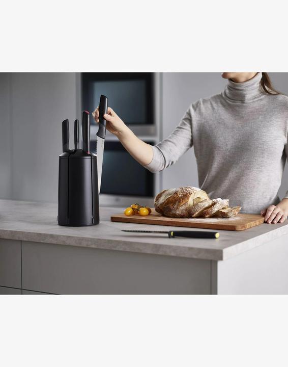 Actual product image Joseph Joseph Knife block 5-pcs. ELEVATE KARUSSELL Black