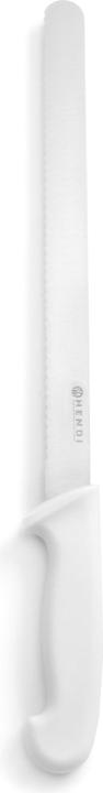 Produktbild WAS Bmesser mit Wellenschliff, Kunststoffgriff,, Weiss (30 cm)