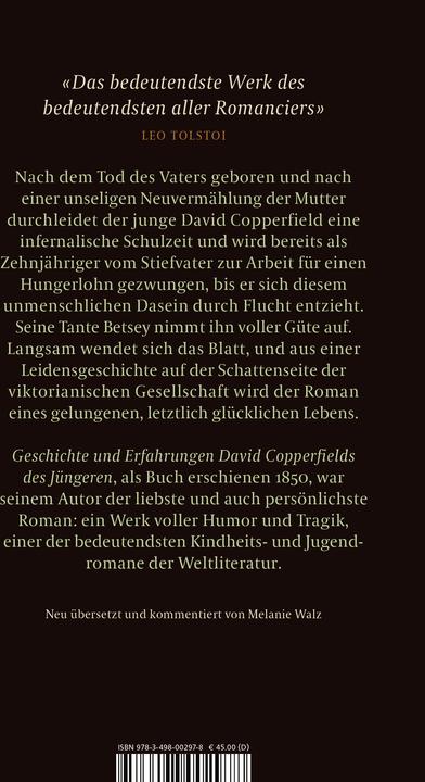 Produktbild David Copperfield (Deutsch, Charles Dickens, 2024)