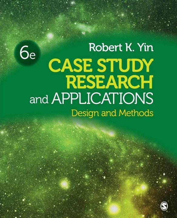 Produktbild Case Study Research and Applications (Englisch, Robert K. Yin, 2018)