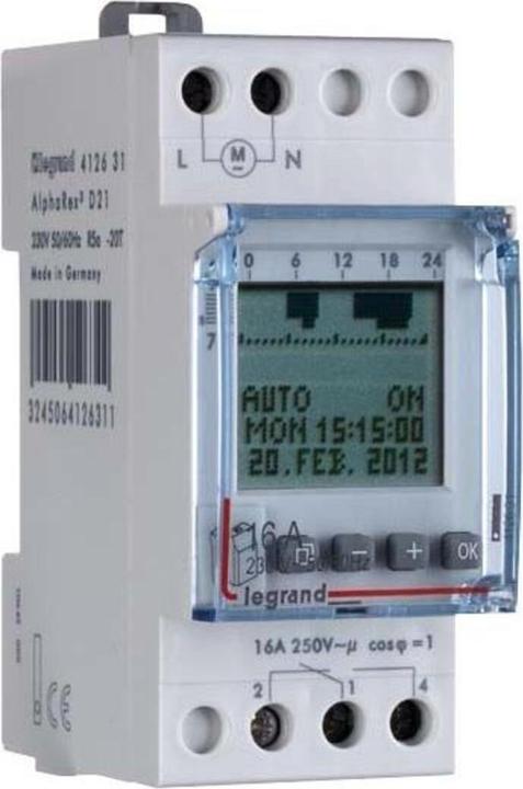 Immagine prodotto Legrand Interruttore Orario Digitale 230v 1 Uscita