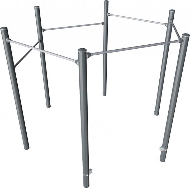 Actual product image Kompan Outdoor fitness station pull-up