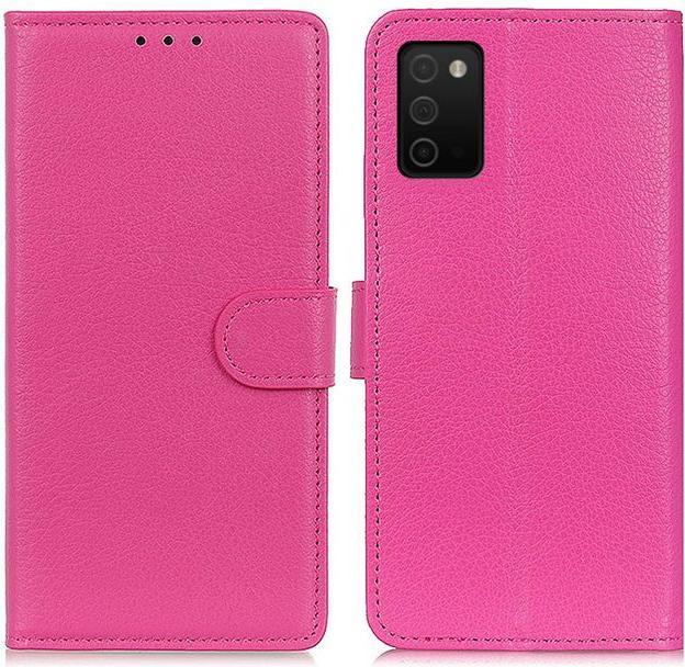 Produktbild MU Classic Litchi Leder Bookcover Series (Samsung Galaxy A03s)
