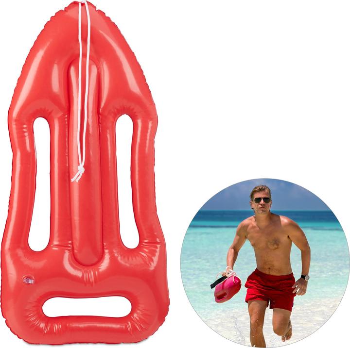Actual product image Relaxdays Lifeguard Rescue Float Inflatable