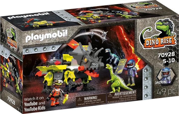 Image du produit Playmobil Machine de combat Robo-Dino (70928, Playmobil Dino Rise)