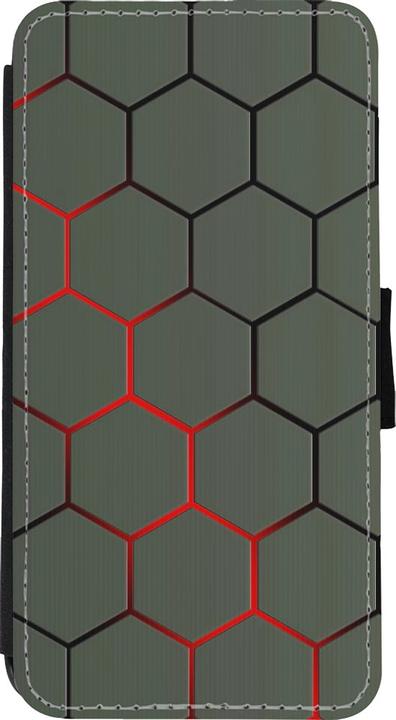 Immagine prodotto PhoneLook Portafoglio Coque noir Geometric Line red (Apple iPhone XS Max)