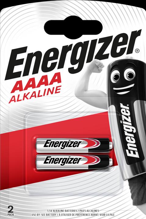 Energizer Max Alkaline (2 pcs., AAAA, 595 mAh)