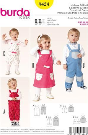 Schnittmuster Latzhose + Kleid