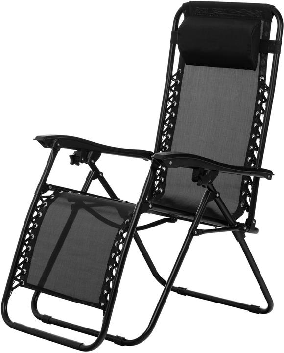 Actual product image Cocon Liegestuhl, Schwarz, Schnelltrocknend: Ja, Breite: 88 cm (110 cm)