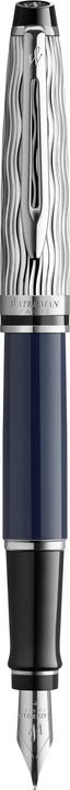 Waterman Fountain Pen Expert DeLuxe C.C Deep Lacquer F (Blue, 1 x)