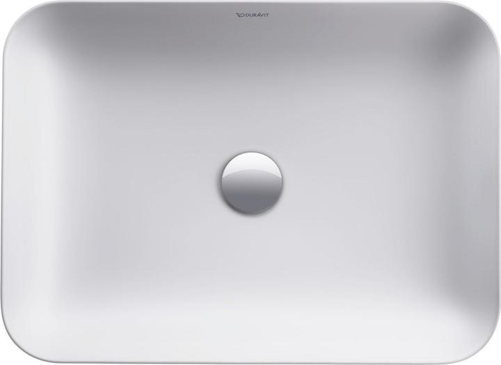 Duravit Aufsatzbecken CAPE COD o ÜL o HLB 550x400mm weiss seidenmatt (400 mm, 550 mm)