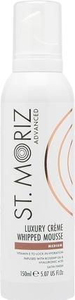 Productafbeelding St. Moriz St Moriz Advanced Luxe Crème Whipped Fake Tan Mousse in Medium met Hyaluronzuur, Rozenbottelolie & (Zelfbruinend schuim, 150 ml)
