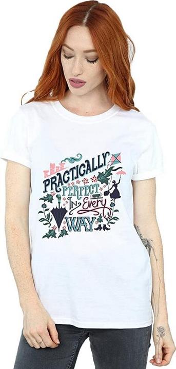 Mary Poppins Womens/Ladies Practically Cotton T-Shirt