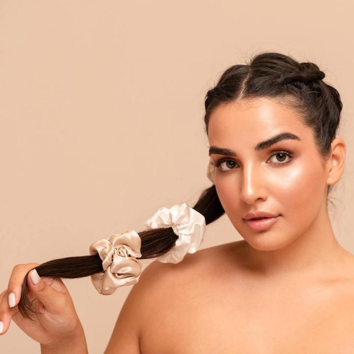 Immagine prodotto VBEAUTY Silk Scrunchie Rosé (Elastico per capelli)