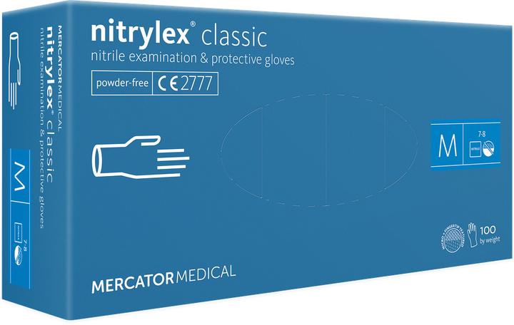 Nitrylex Classic Handschuhe Blue 100 Stk./Box (M)