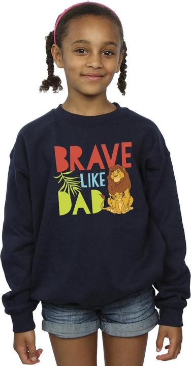 Produktbild Disney The Lion King Brave Like Dad Sweatshirt Mädchen (128)