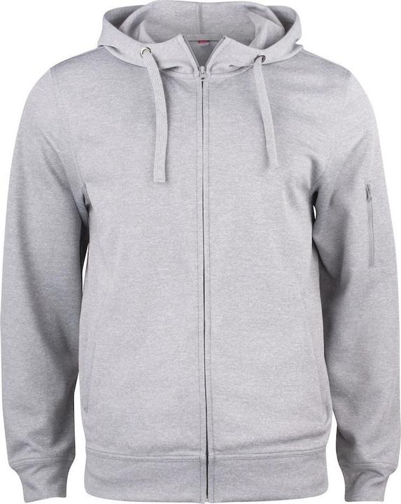 Clique Basic Hoodie mit durchgehendem Reissverschluss Aktiv