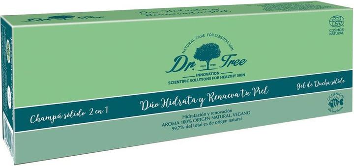 Dr. Tree Set Festes Shampoo und Spülung Bio Frequent Use Exfoliating Scrub Festes Duschgel (Festes Shampoo)