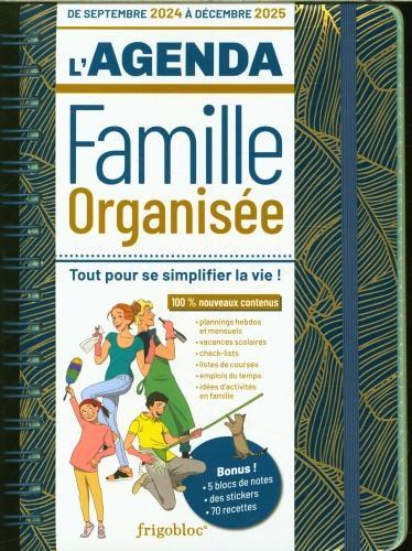 L'agenda famille organisé! 2025 (Couverture rigide, Français)