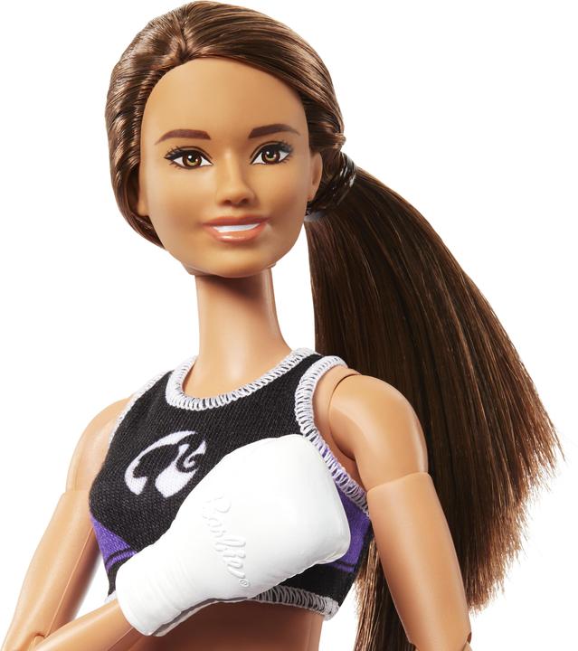 Actual product image Barbie Made to Move boxer doll