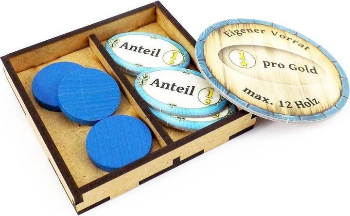 Image du produit Feldherr NUSS - Organiseur de jeu de société pour Nusfjord et extension Pont de la Plie
