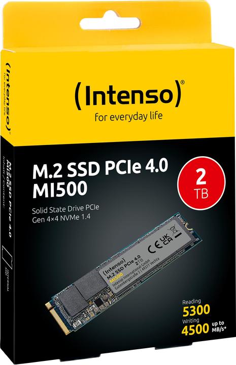 Actual product image Intenso M.2 (2000 GB, M.2 2280)