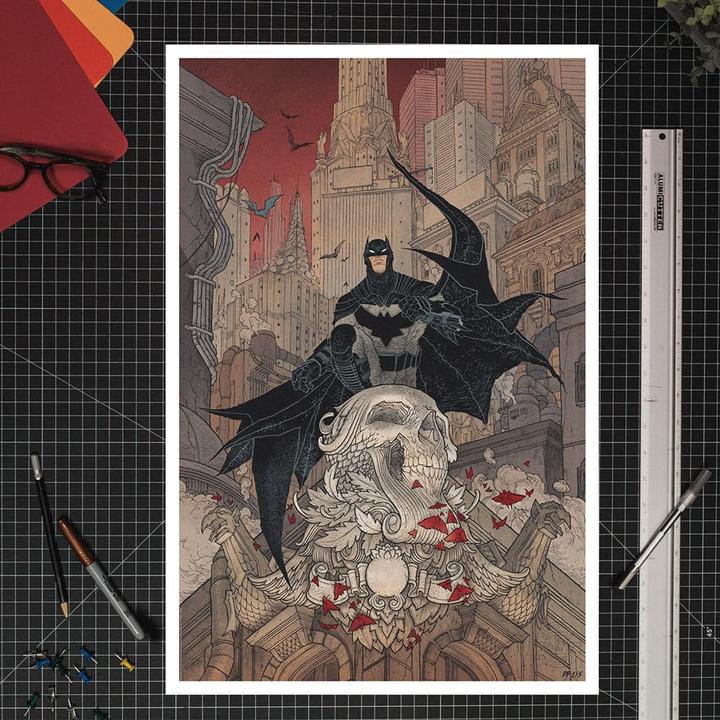 Actual product image Sideshow DC Comics art print I Am Gotham 41 x 61 cm - unframed (41 x 61 cm)