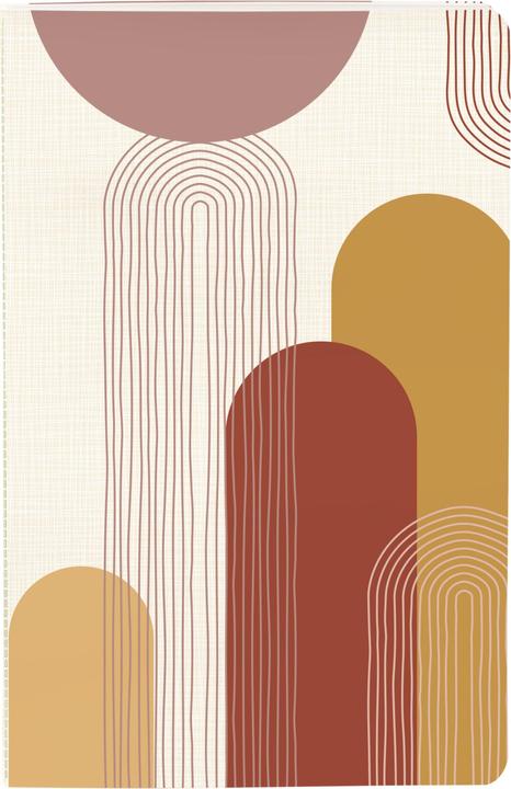 Produktbild Clairefontaine genähte heftung 64 seiten liniert terracotta (9 x 14 cm, Liniert)